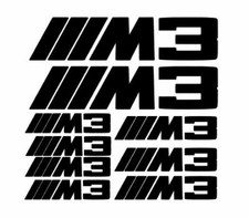 9 STICKERS BMW M3  / SPORT /MOTORSPORT/  