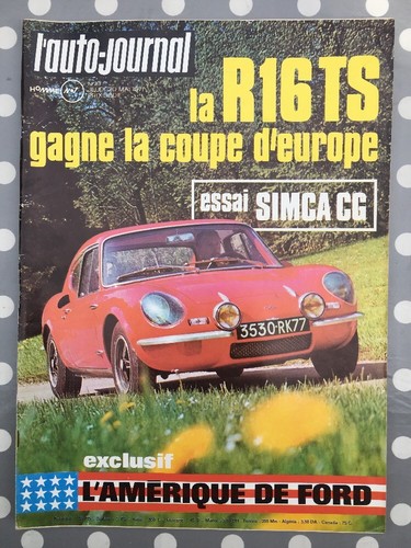Auto journal mai - mai, 1971