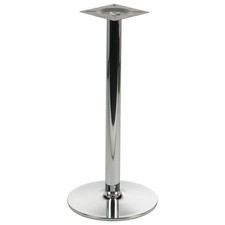 Pied de table pour pub, hôtel, restaurant, chrome, h=110 cm, NY-B005 ∅ 45 cm