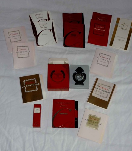 Lot echantillons femme cartier - echantillons,