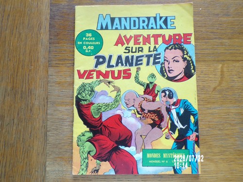 Mandrake magicien 6 - mandrake,