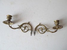 bougeoirs de piano anciens en