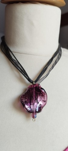 Collier murano pendentif - murano,