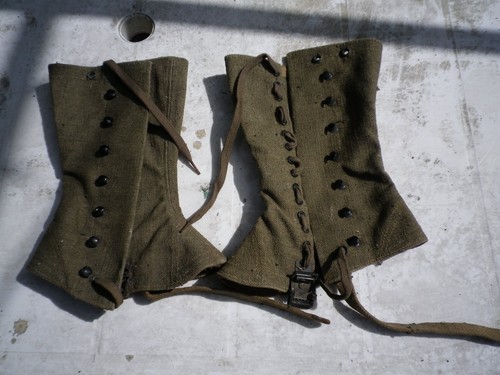 Ww2 une paire guêtre - ww2,