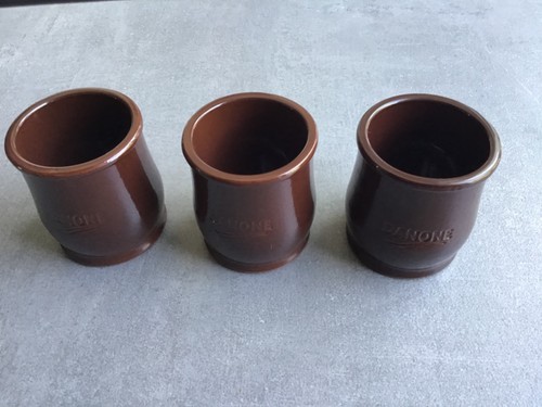 Lot anciens pots danone - anciens,