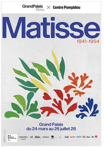 Affiche henri matisse expo - affiche,