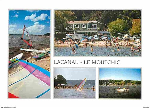 Carte postale lacanau - carte,