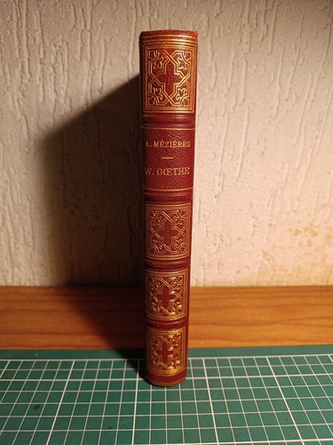 Livre ancien 1873 goethe - ancien, /