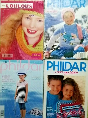 Lot catalogues phildar - ,