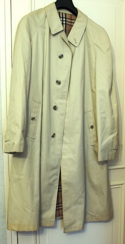 Impermeable gabardine beige - gabardine,