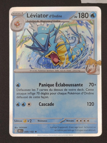 Carte pokémon léviator - :,