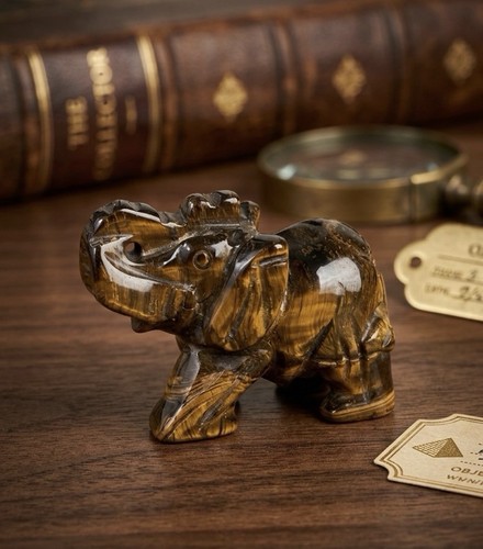 Figurine éléphant pierre - figurine,