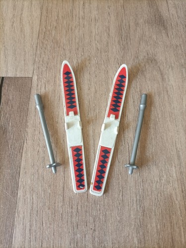 Playmobil skis bâtons adulte - playmobil,