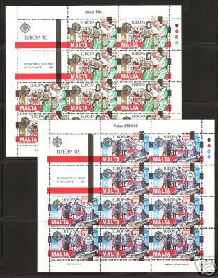 Malta 614 615 complete - complete, set