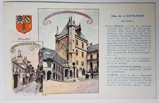 Carte publicitaire - Pastilles Valda - côte d'or - Dijon - palais des ducs