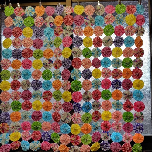 Yoyo quilt curta60x60cm - , wd