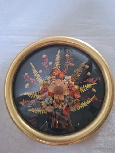 Ancien cadre rond verre - rond,