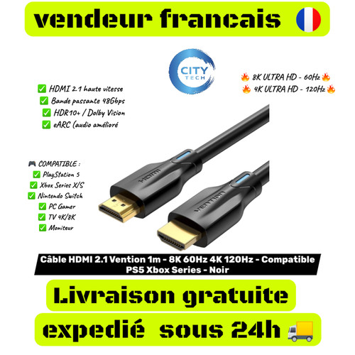 Câble hdmi vention - hdmi,