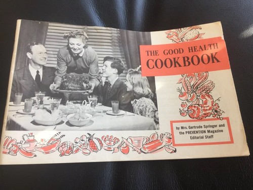 Vintage good health cookbook - health,