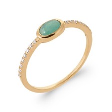 Bague plaqué 18 carats - plaqué, or