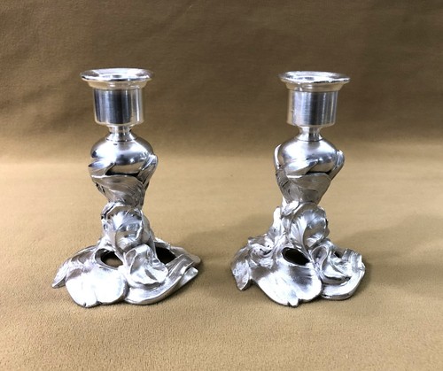 Paire bougeoir flambeau - paire,