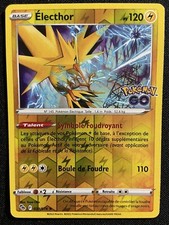 CARTE POKEMON BOSS ZOZIO LEGENDAIRE élécthor RARE REVERSE GO EDITION NEUF 1207B