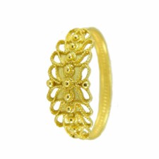 Bague Sarde En Or Jaune