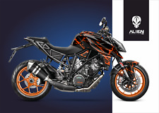 Kit d'autocollants décalcomanies graphiques KTM SUPERDUKE 2007-2024, noir, or...