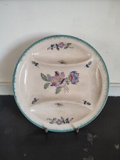 Plat à asperges en faïence de Longwy modèle LONGU