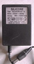 Adaptateur secteur SILICORE sortie alternative CA 8V 1000mA SLA40810-3   (A15)