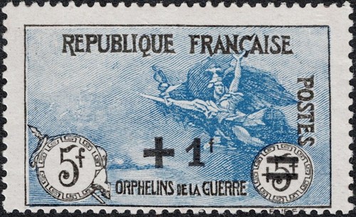 Timbre france 1922 - timbre,