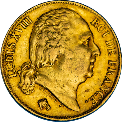 Restauration francs or - -,