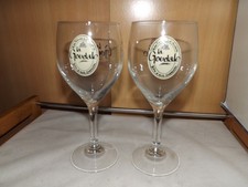 Lot de 2 verres a bière "la
