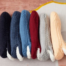 Chaussettes De Lit Épaisses En Polaire Douce Et Chaude Pour Femme/Homme /