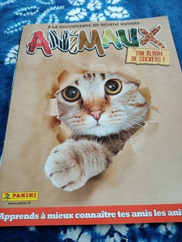 Album panini stickers animaux - ,