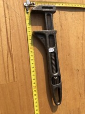 (n°671 OLD TOOL  OUTIL ANCIEN DE METIER,  clé à molette de mécanicien