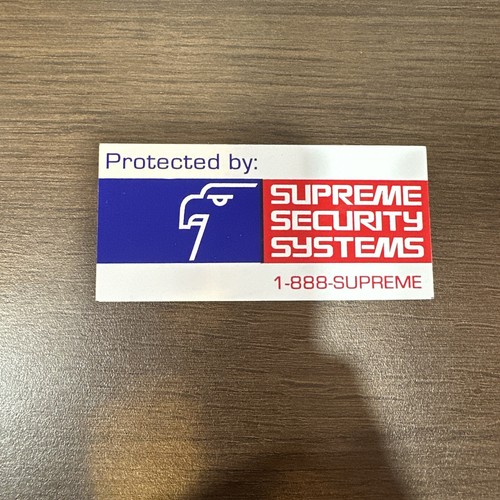 Supreme security systems alarm - supreme,
