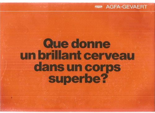 Catalogue agfa gevaert que - catalogue,