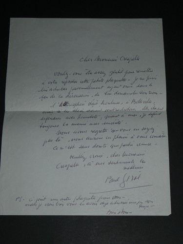 Paul ivoi romancier lettre - paul, d'ivoi