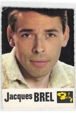MIKI-AP8-019 SPECTACLE JACQUES BREL AUTOGRAPHE ORIGINAL ANNEE 1960