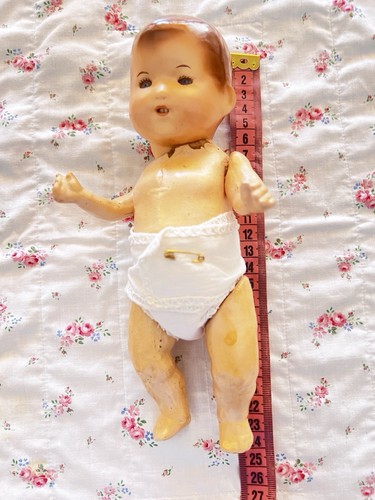 Ancienne petite poupée tête - ancienne,