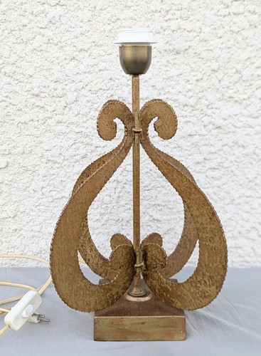 Lampe fer forgé - forgé, vintage