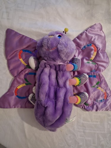Ancienne peluche papillon
