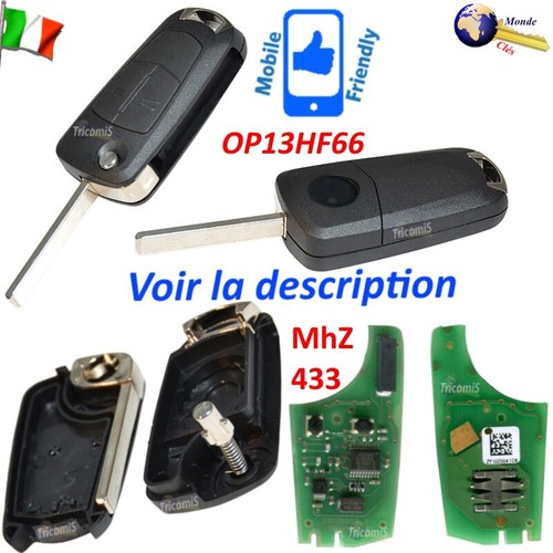 Coque op13hf66 clé - op13hf66,