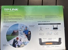 TP-LINK  300 Mbps 4 Port 150 Mbps Router sans Fil - Noir