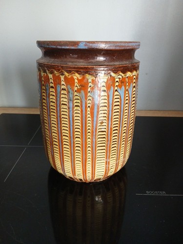 Ancien rare pot - pot, terre
