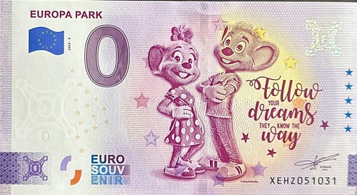 Billet euro europa - europa, park
