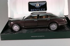 ZE077 MINICHAMPS 100139905 Voiture 1/18 Bentley Mulsanne Marron 2010