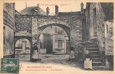 CPA 91 BALLANCOURT ANCIENNE PORTE DE FERME