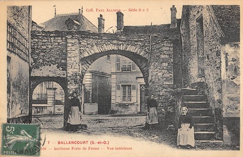 Cpa ballancourt ancienne - 91,